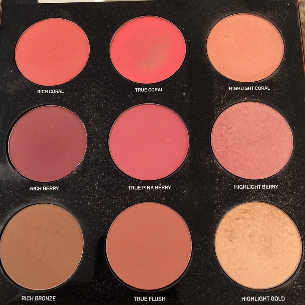 Smashbox highlight/blush palate